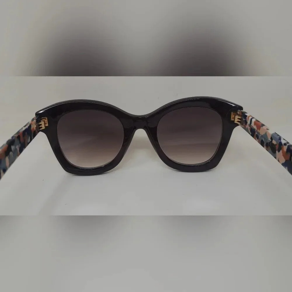 Fendi Womens Sunglasses Chromia Mauve Gradient Square FF0204/S 5ND/J8 48-23-140 - Picture 11 of 16